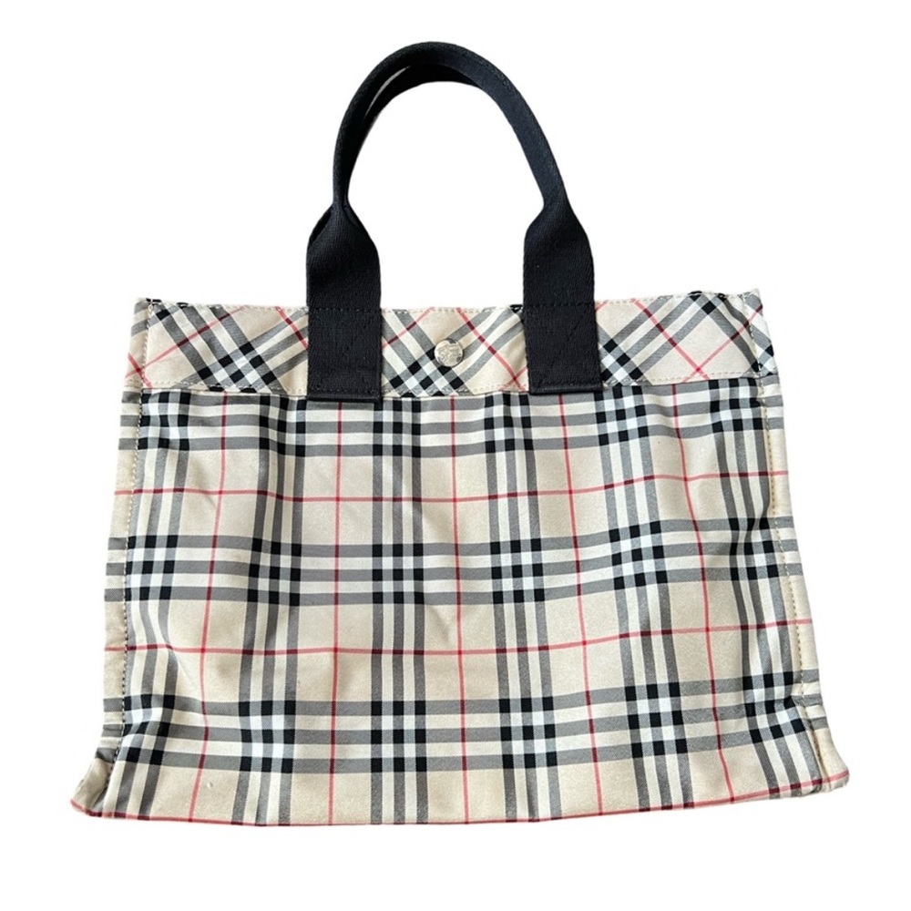 Authentic Vintage  Burberry Blue Label Canvas Bag